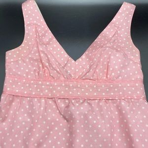 Lilly Pulitzer silk blend sleeveless pink top